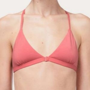 Lululemon Simply There Triangle Bralette in blush coral Small